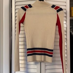 Rag & Bone Ribbed cream sweater